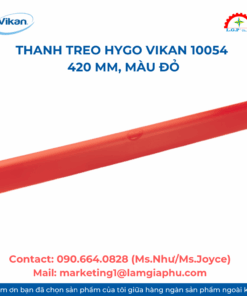 Thanh treo HyGo Vikan 10054 - 420 mm, Màu đỏ